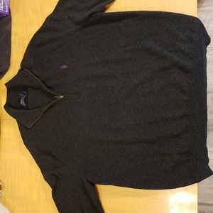 Mens, excellent,super soft, Polo Ralph Lauren,  XL, long sleeve charcoal sweater
